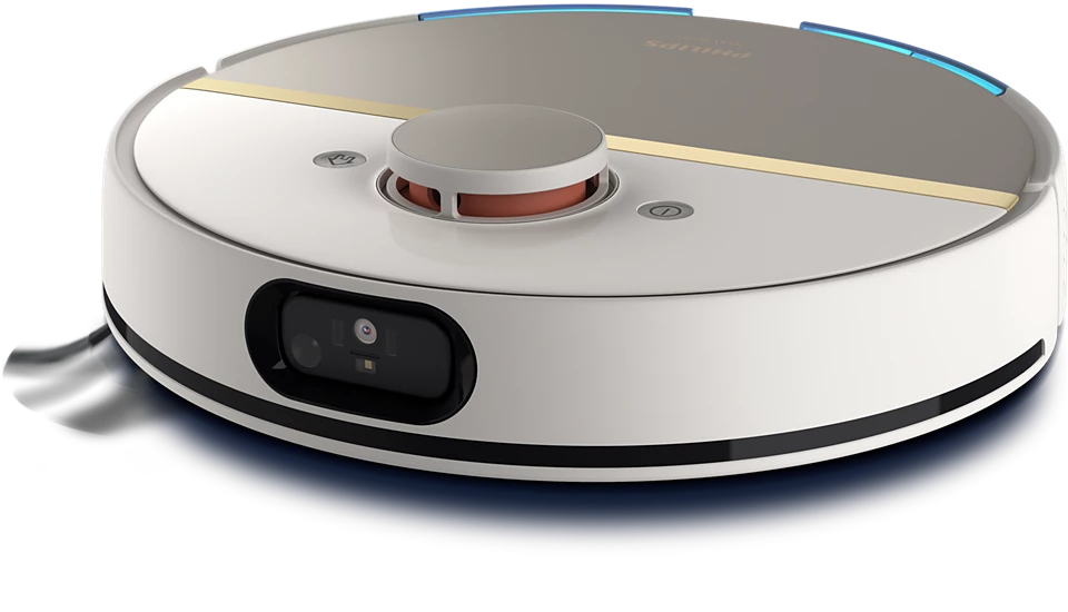 Philips HomeRun 7000 Serisi Aqua XU7000/02 Beyaz Gold Akıllı Robot Süpürge