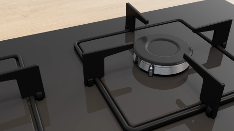 Bosch POP0C6K31O Siyah Cam Set Üstü Ocak