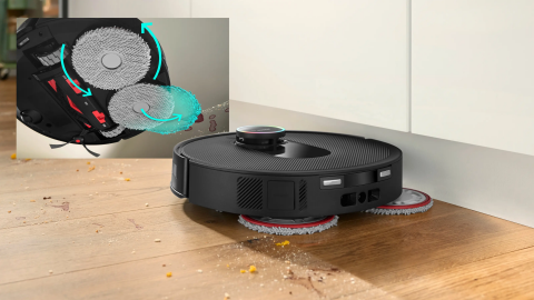 Bosch Spotless Max BCRDW3BX Çöp İstasyonlu Akıllı Robot Süpürge