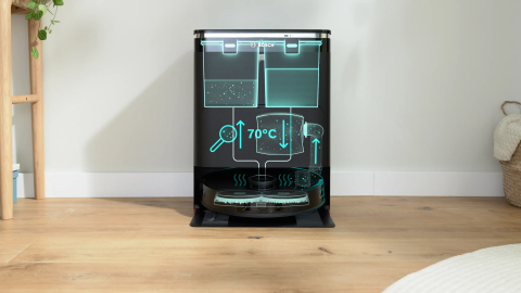 Bosch Spotless Max BCRDW3BX Çöp İstasyonlu Akıllı Robot Süpürge