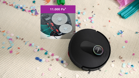 Bosch Spotless Max BCRDW3BX Çöp İstasyonlu Akıllı Robot Süpürge