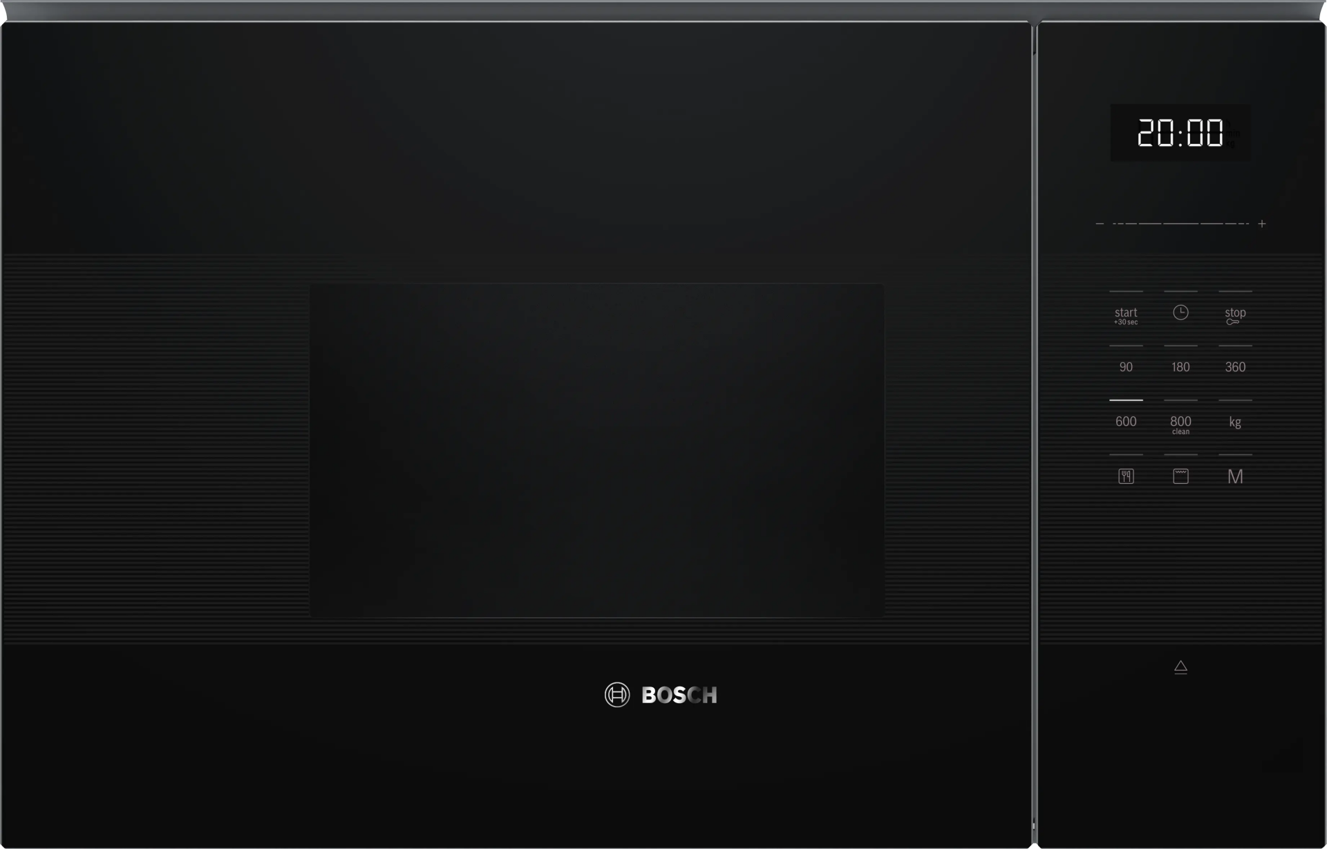 Bosch BEL524MB2 20 lt Siyah Ankastre Mikrodalga Fırın