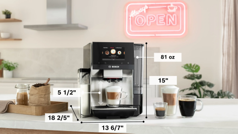 Bosch Serie 8 TQE80703 Tam Otomatik Espresso Makinesi