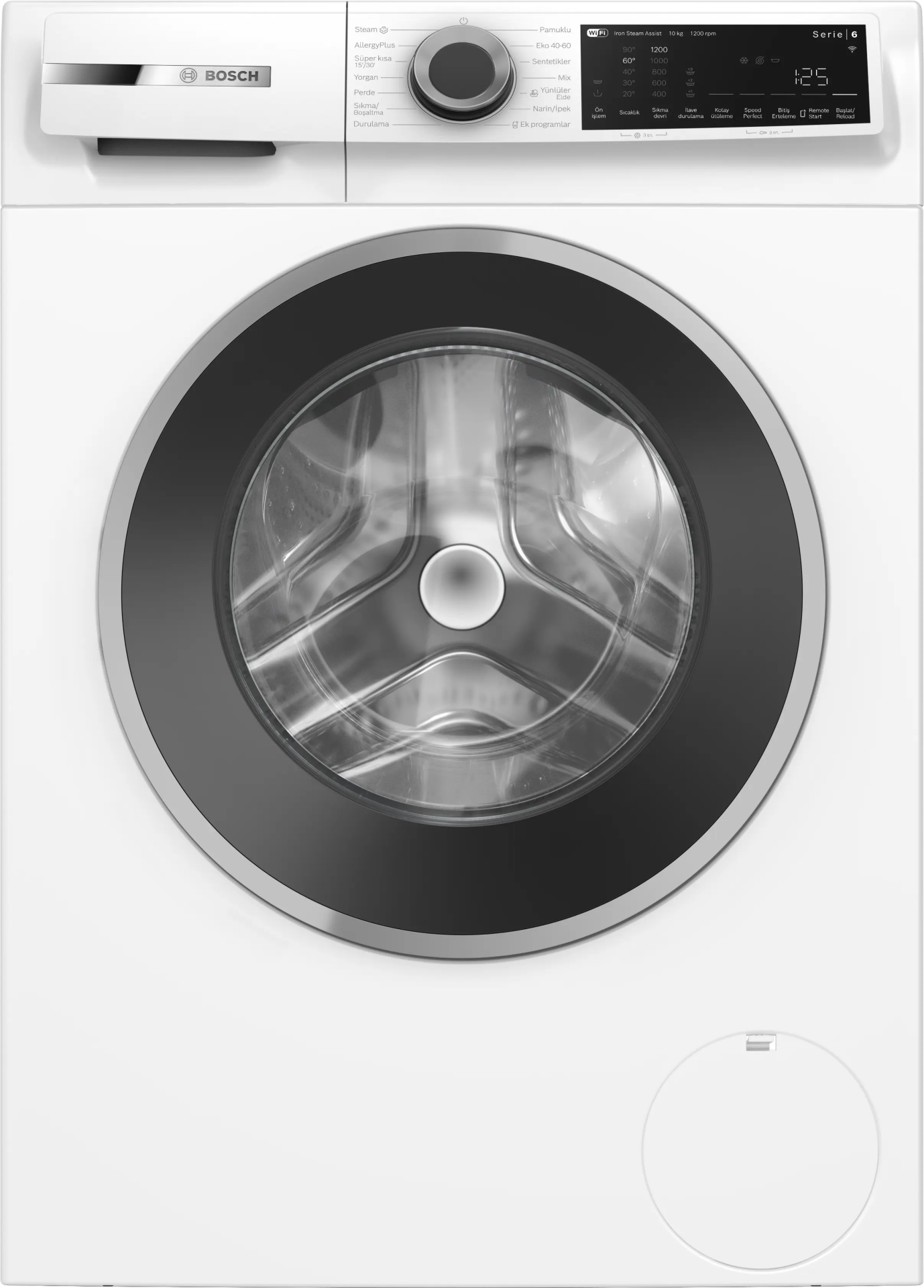 Bosch WGK252Z1TR 1200 Devir 10 kg Çamaşır Makinesi