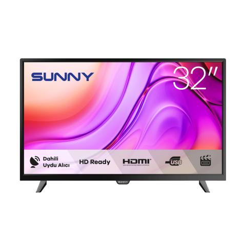 Sunny SN32HMLN-N01S HD 32'' 82 Ekran Uydu Alıcılı LED TV