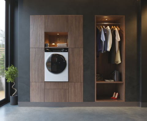 Haier HWD120-B14979 12 kg / 8 kg 1400 Devir Kurutmalı Çamaşır Makinesi