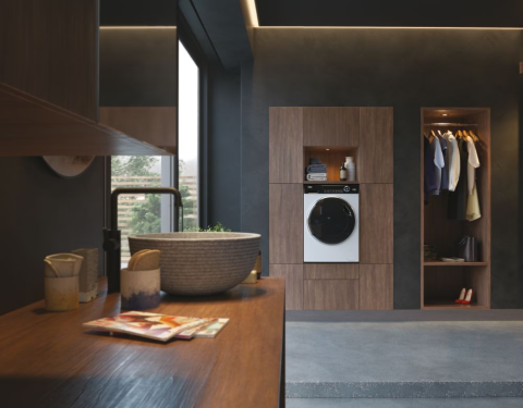 Haier HWD120-B14979 12 kg / 8 kg 1400 Devir Kurutmalı Çamaşır Makinesi