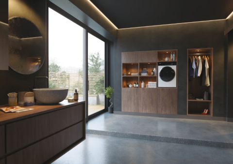 Haier HWD120-B14979 12 kg / 8 kg 1400 Devir Kurutmalı Çamaşır Makinesi
