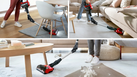 Bosch Unlimited 7 ProAnimal Red BCS711PET Şarjlı Dikey Süpürge