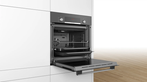 Bosch HBF534EH3T Antrasit Ankastre Fırın
