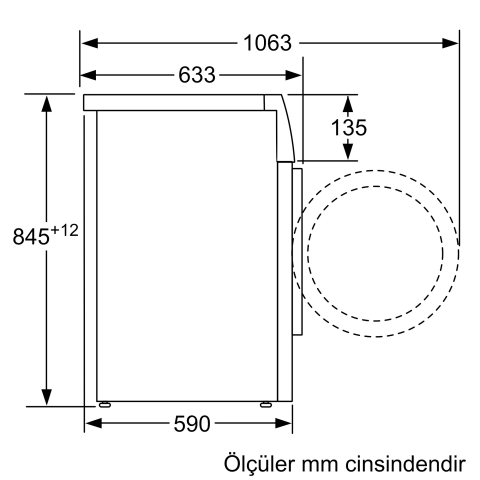 Bosch WAN24200TR 9 kg 1200 Devir Çamaşır Makinesi
