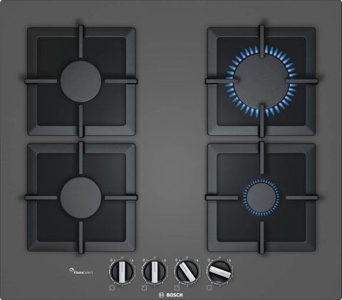 Bosch PPP6A9B20 Gri Cam Ankastre Ocak