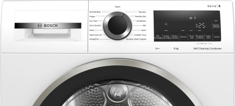 Bosch WQG244C1TR 9 kg Çamaşır Kurutma Makinesi