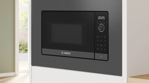 Bosch BEL623MD3 20 lt Siyah Ankastre Mikrodalga Fırın