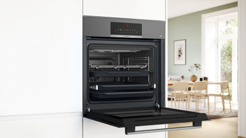 Bosch HBJ559EH6T Gri Ankastre Firin