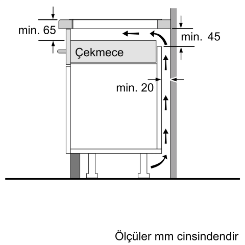 Bosch PUE611BB5E Siyah İndüksiyonlu Ankastre Ocak