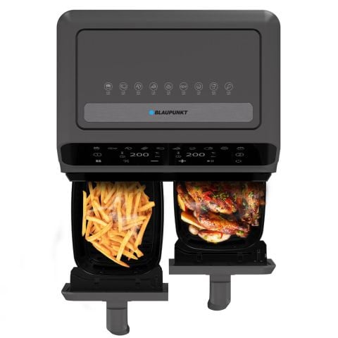 Blaupunkt D7800 Taste Master Çift Hazneli Air Fryer 4+4 lt Yağsız Fritöz