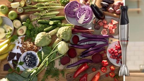 Bosch Serie 6 Ergomaster MSM6M874 1200 W El Blender Seti