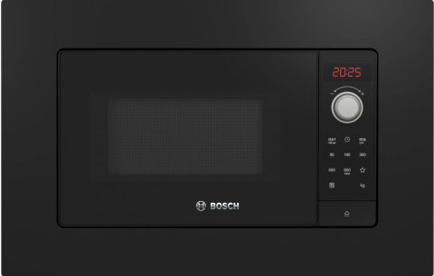 Bosch BFL623MB3 20 lt Siyah Ankastre Mikrodalga Fırın