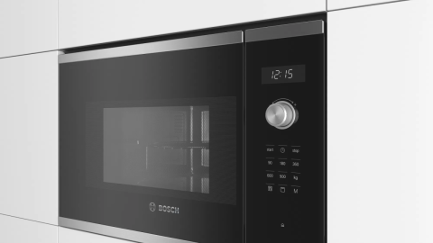 Bosch BEL554MS0 25 lt Inox Ankastre Mikrodalga Fırın