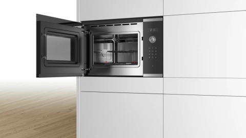 Bosch BEL554MS0 25 lt Inox Ankastre Mikrodalga Fırın