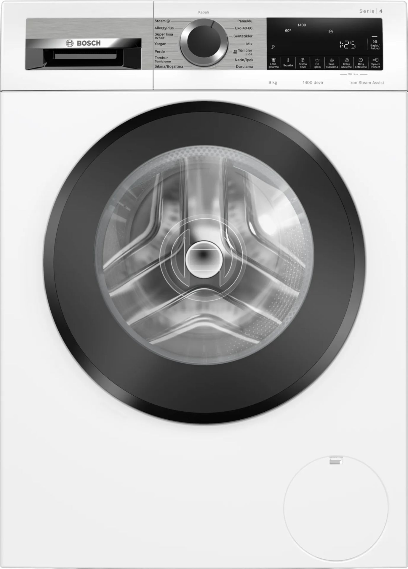 Bosch WGA244Z1TR 9 kg 1400 Devir Çamaşır Makinesi