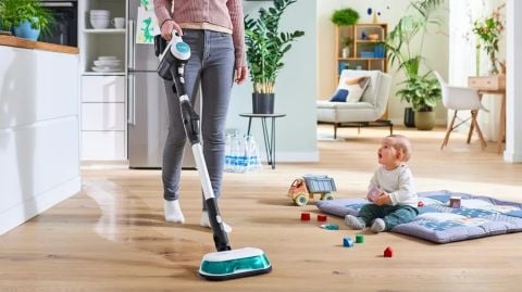 Bosch Unlimited 7 ProHygienic Aqua BCS71HYG1 Islak Kuru Akülü Dikey Süpürge