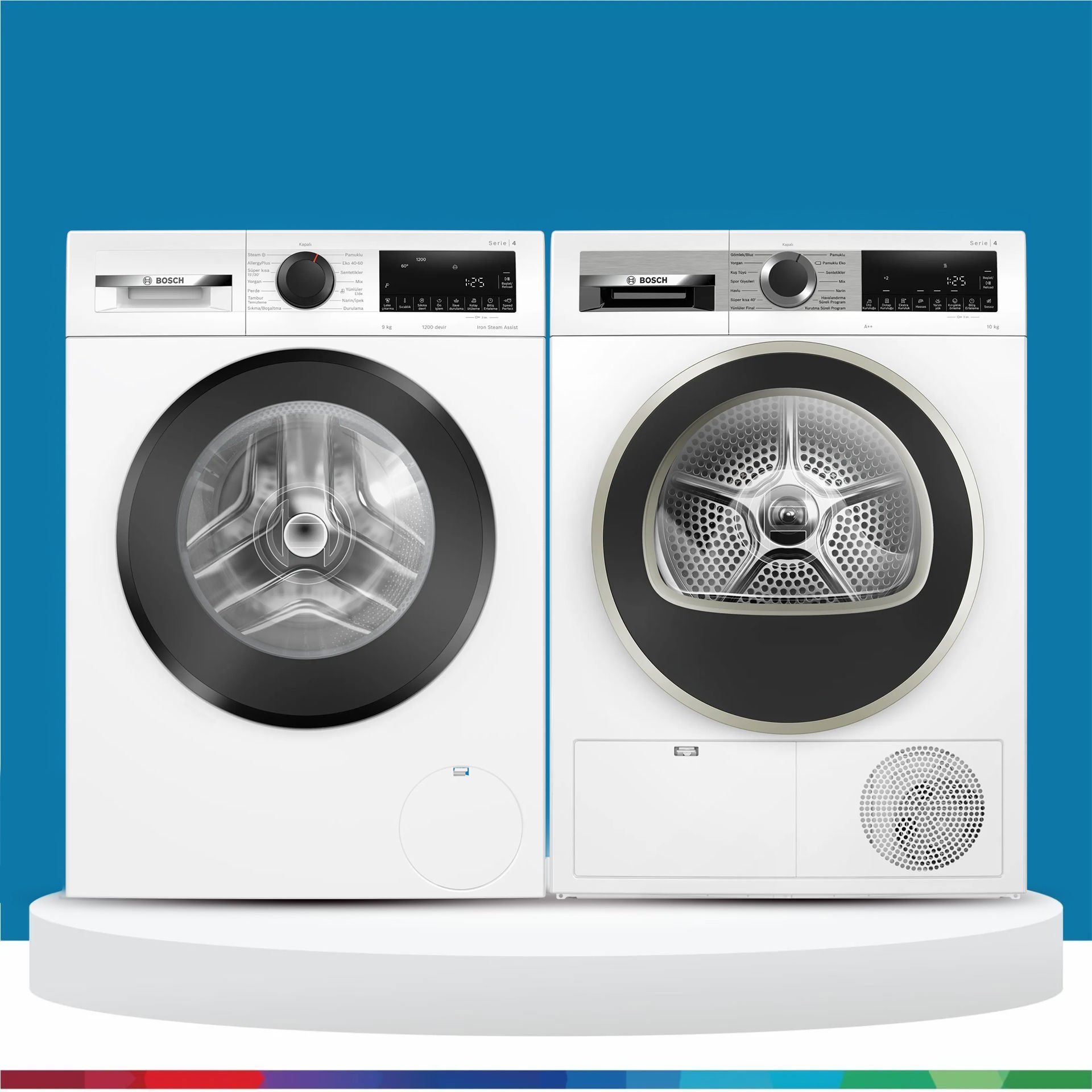 Bosch 2'li Set WGA242Z0TR-WQG24100TR
