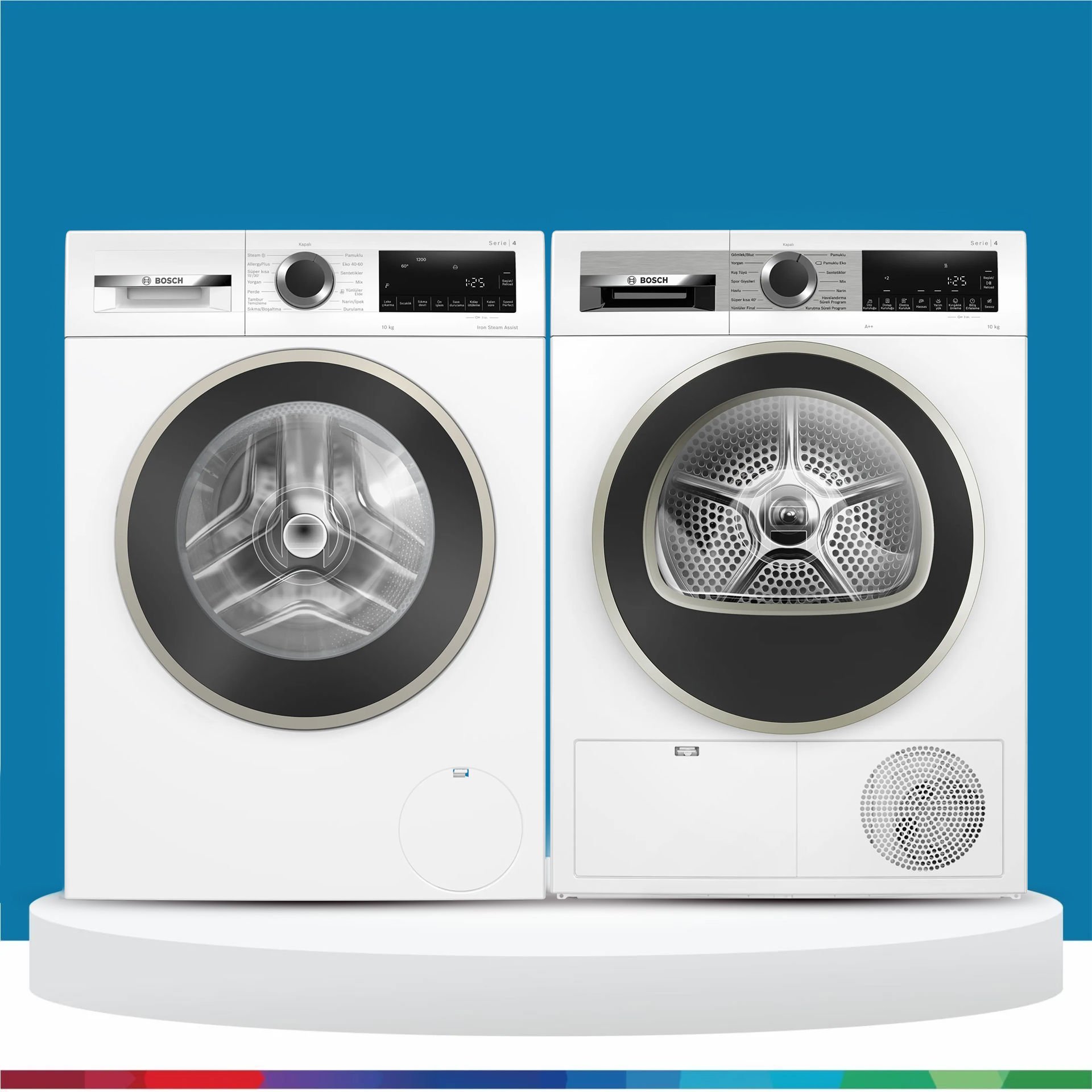 Bosch 2'li Set WGA252Z0TR-WQG25100TR