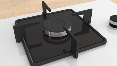 Bosch POP7C2P30O Beyaz Cam Ankastre Ocak