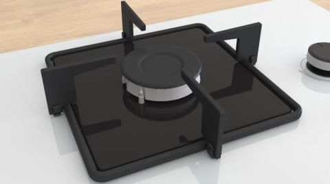 Bosch POH7C2P30O Wok Gözlü Beyaz Cam Ankastre Ocak