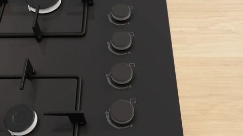 Bosch Serie 4 POP7C6P30O Siyah Ankastre Ocak