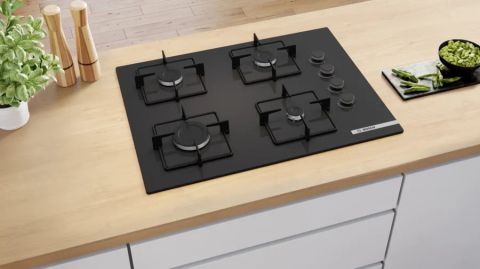 Bosch Serie 4 POP7C6P30O Siyah Ankastre Ocak