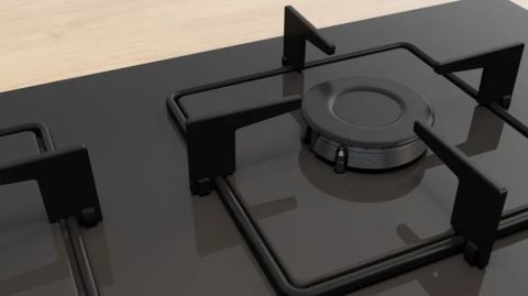 Bosch POP6C6P30O Siyah Cam Ankastre Ocak