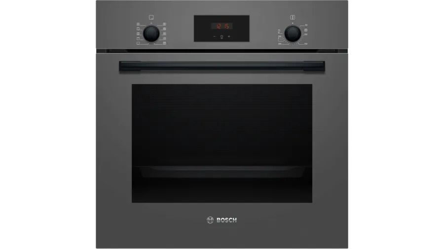 Bosch HBF512BH1T Antrasit Gri 66 lt Ankastre Fırın