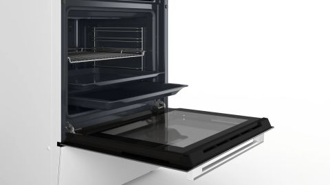 Bosch HXA090H21T Beyaz Ocaklı Fırın