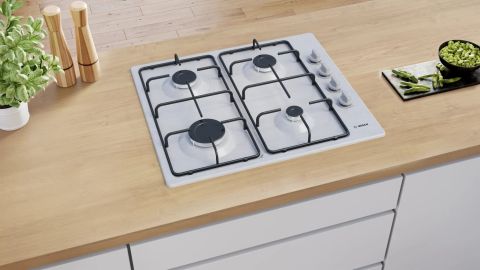 Bosch PBP6C5K80O Inox Ankastre Ocak