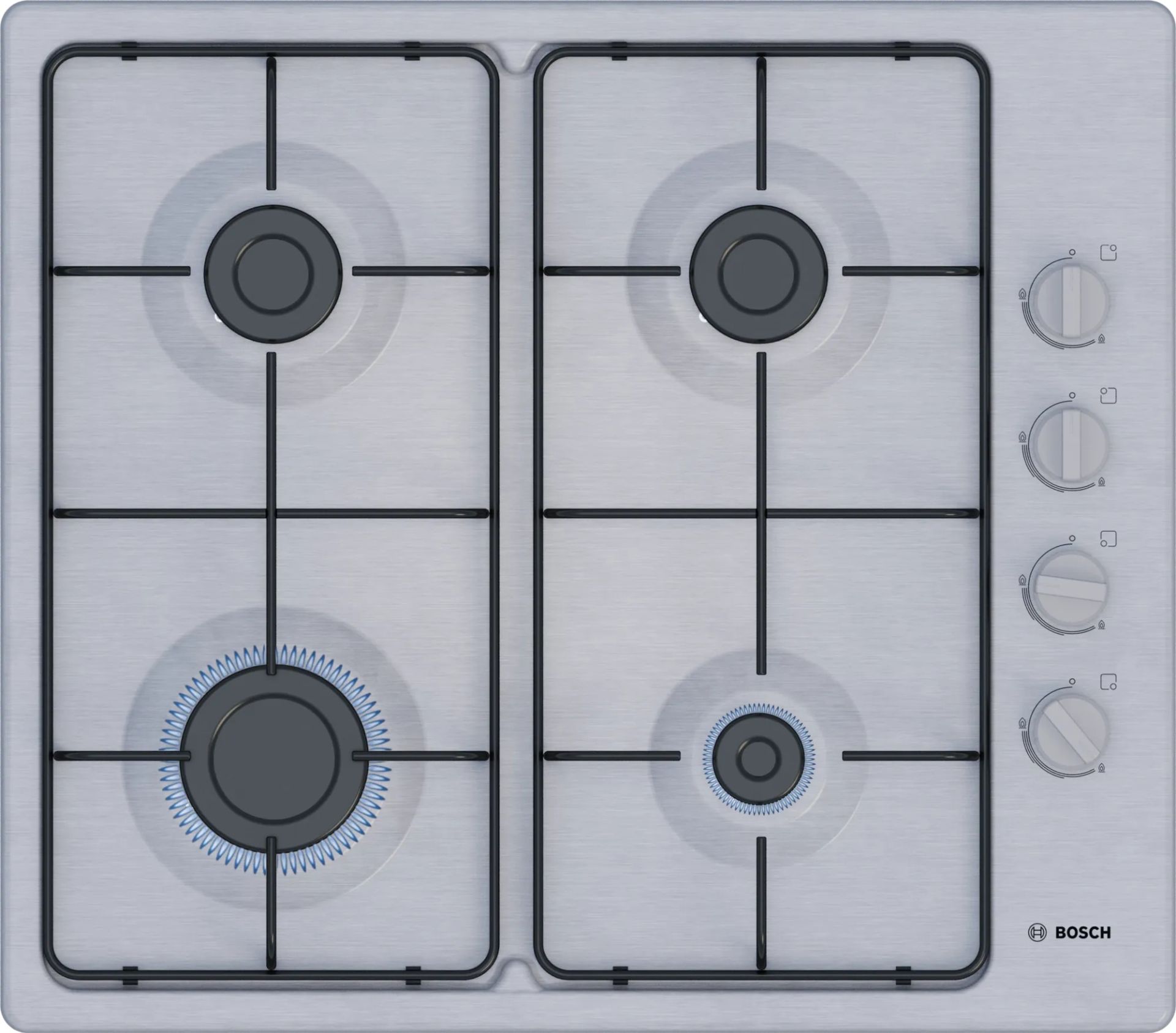 Bosch PBP6C5K80O Inox Ankastre Ocak