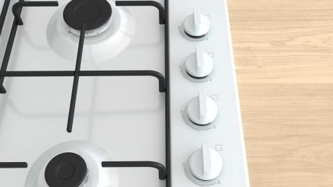 Bosch PBP6C2K80O Beyaz Ankastre Ocak