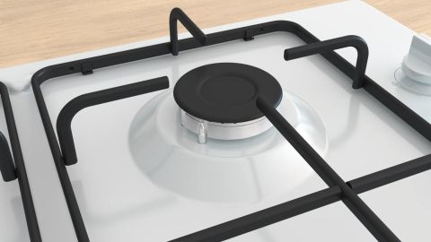 Bosch PBP6C2K80O Beyaz Ankastre Ocak