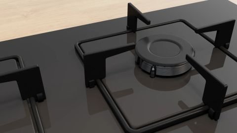 Bosch Serie 4 POP0C6P30O Siyah Set Üstü Ocak