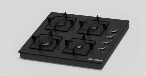 Bosch Serie 4 POP0C6P30O Siyah Set Üstü Ocak