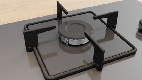 Bosch POP7C9P30O Antrasit Cam Ankastre Ocak