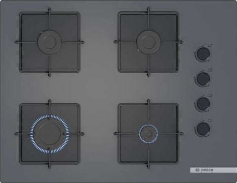 Bosch POP7C9P30O Antrasit Cam Ankastre Ocak