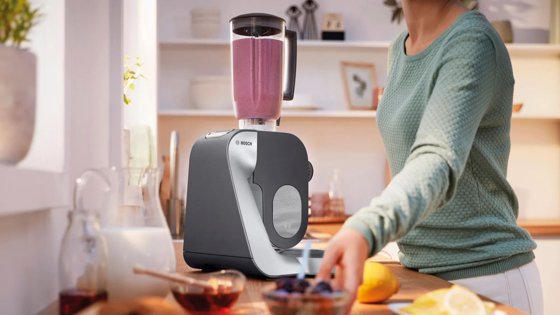 BOSCH Küchenmaschine Serie 4, MUM58R20, 7 Stufe