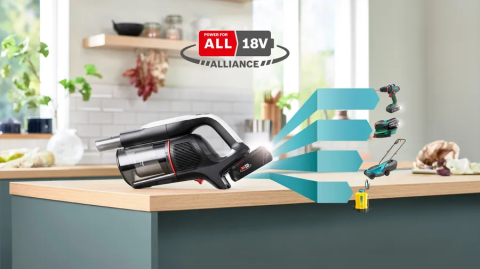 Bosch Unlimited 9 BCS931WBA Şarjlı Dikey Süpürge