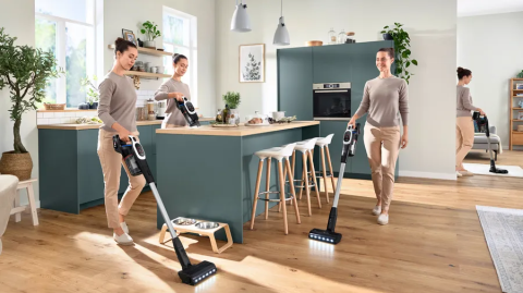 Bosch Unlimited 9 BCS931WBA Şarjlı Dikey Süpürge