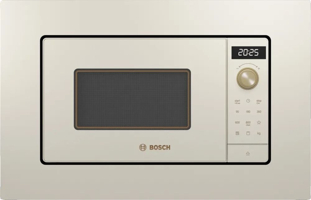 Bosch BEL623MP3 İnci Beyazı Ankastre Mikrodalga Fırın
