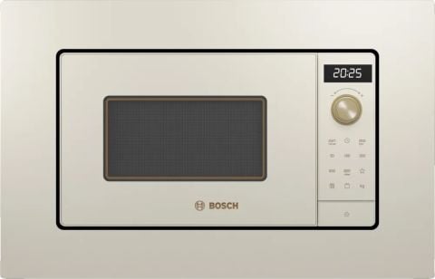 Bosch BEL623MP3 İnci Beyazı Ankastre Mikrodalga Fırın
