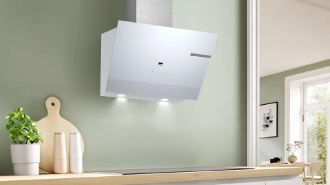 Bosch DWK67PJ20T Beyaz Duvar Tipi Davlumbaz